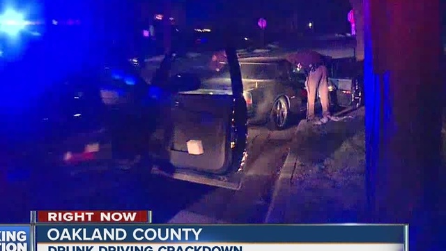 Drunk driving crackdown