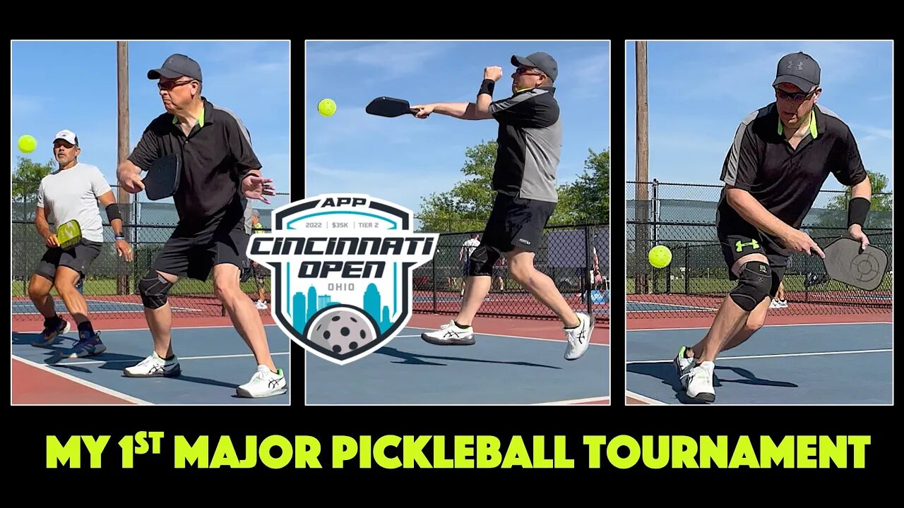 My 1st Major Pickleball Tournament