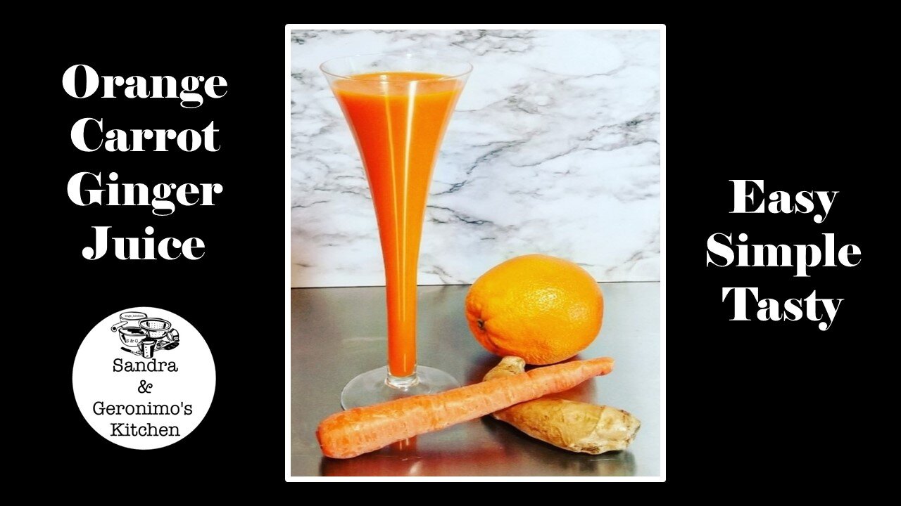 Orange Carrot Ginger Juice