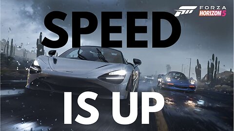 Unleashing the speed. Forza Horizon5 60FPS