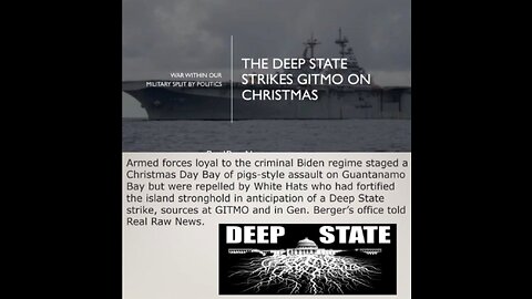 THE DEEP STATE STRIKES GITMO