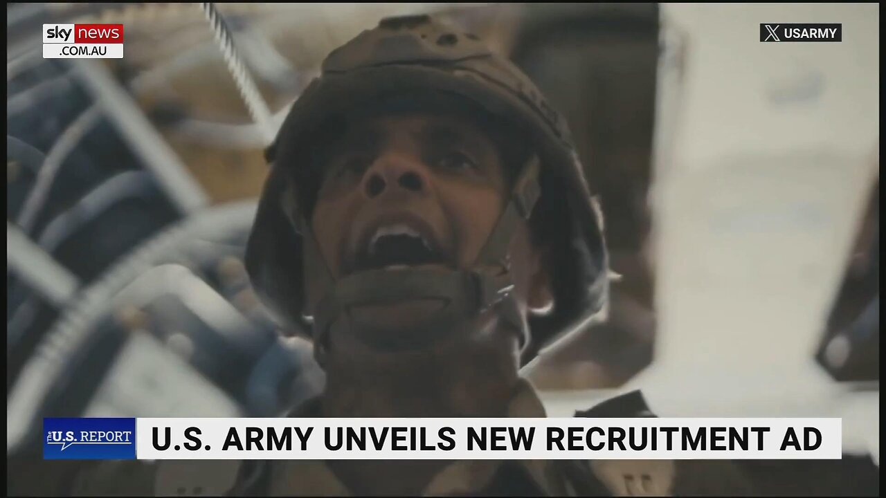 SKY NEWS AU: US military could be moving past "Woke Nightmares" with new recruitment ad