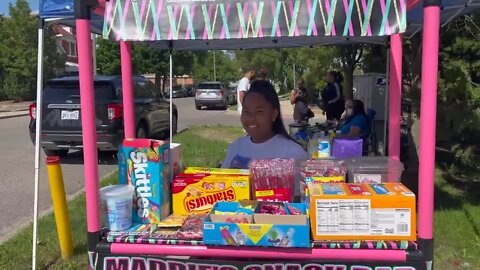 Need a snack? 13-year-old's pop-up business returns to John R. in Detroit