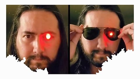 Man turns his eye into a flashlight after losing it to cancer