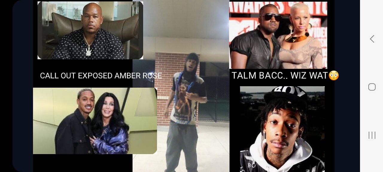 WACK 100 GOES AT AMBER ROSE TUFF EXPOSED HER AN HER EX SHE WENT ON CLUBE HOUSE AE CHER WIZ😳💪🏾💯