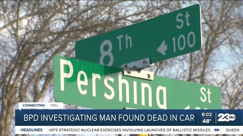 BPD investigating man found dead in a car