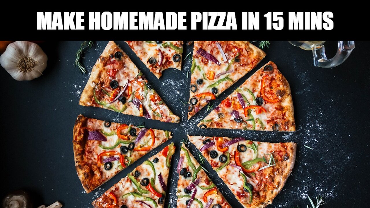 Fast & Flavorful: Homemade Pizza in Just 15 Minutes