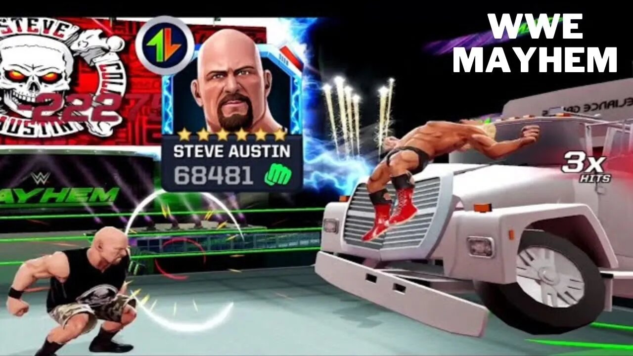 WWE Mayhem Gameplay 6 Star Stone Cold Steve Austin