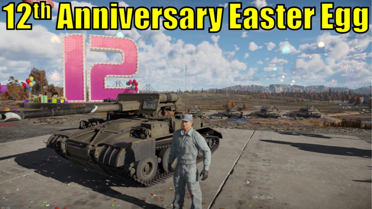 War Thunder 12th Anniversary Easter Egg! Return of First Person View in Hangar!