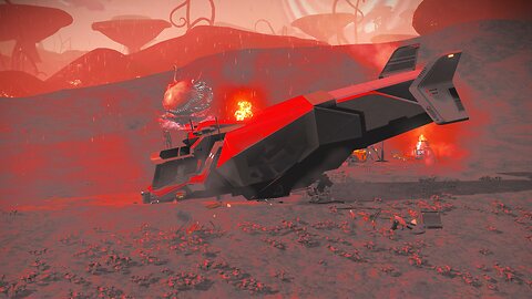 No Man's Sky - Crashed Hauler Location