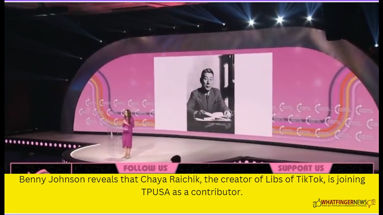 Benny Johnson reveals that Chaya Raichik, the creator of Libs of TikTok