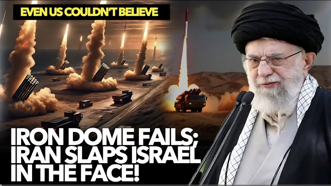 SHOCKING ADMISSION: Israel’s Iron Dome COULDN’T SHOOT DOWN Iranian Missiles