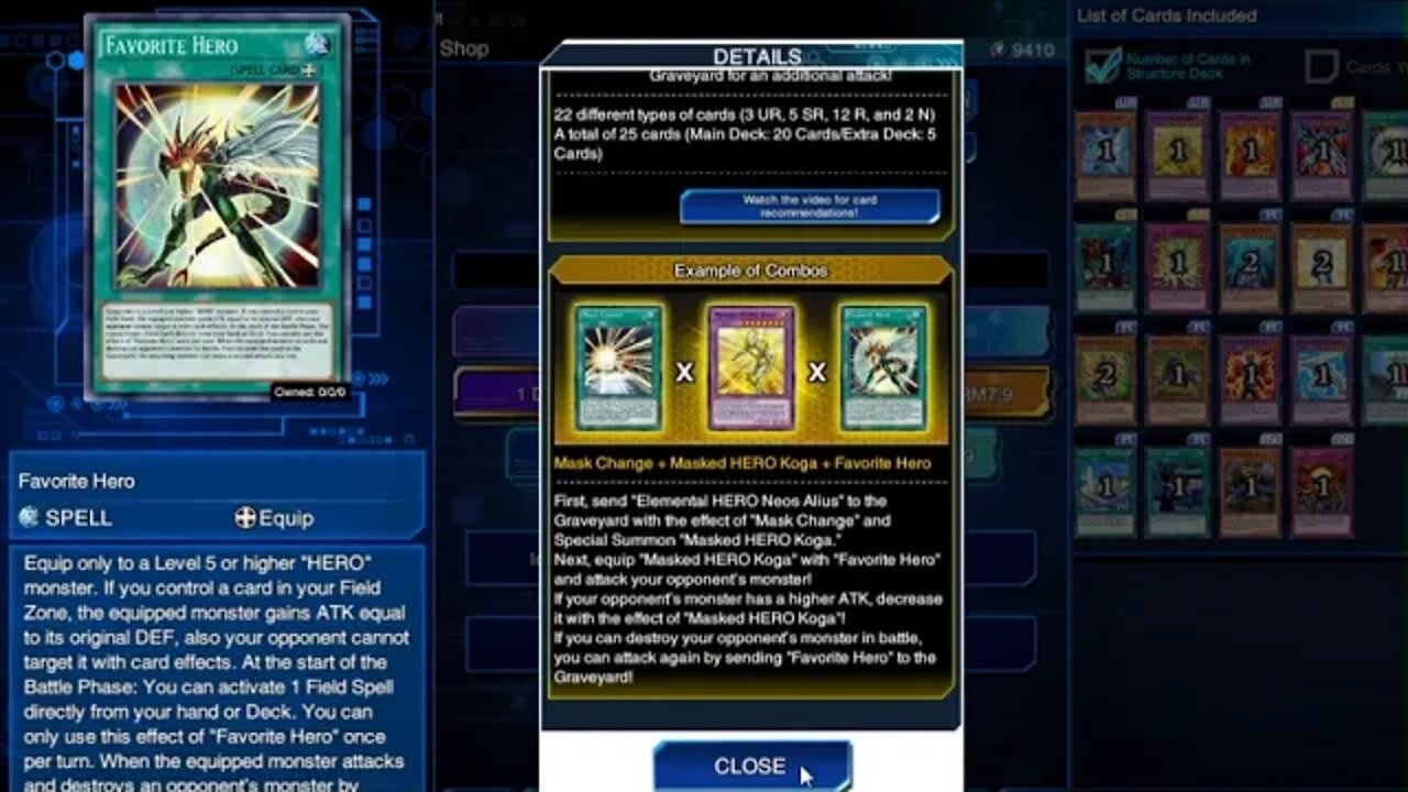 YuGiOh Duel Links - Just buy a new Deck (Hero Generation)