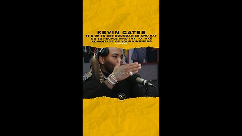 @iamkevingates It’s ok to set boundaries and say no to ppl who try 2 take advantage of ur kindness