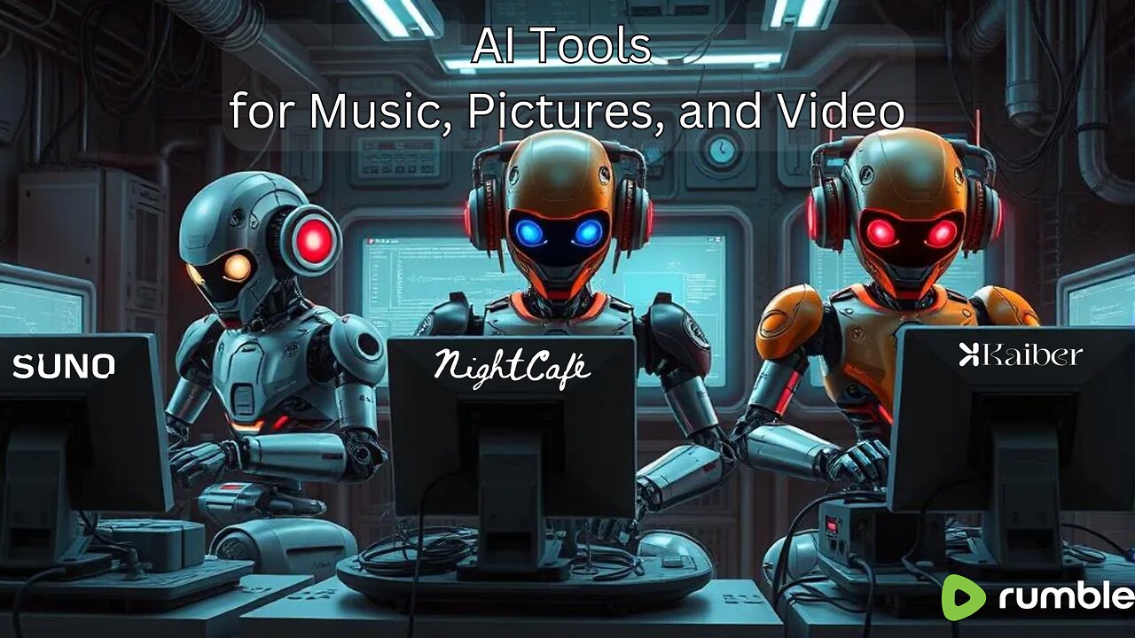 Testing out top A.I tools - Music/Suno, Picutre/NightCafe, Video/Kaiber