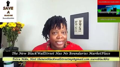 Blackwallstreet has No Boundaries Marketplace on Zoom