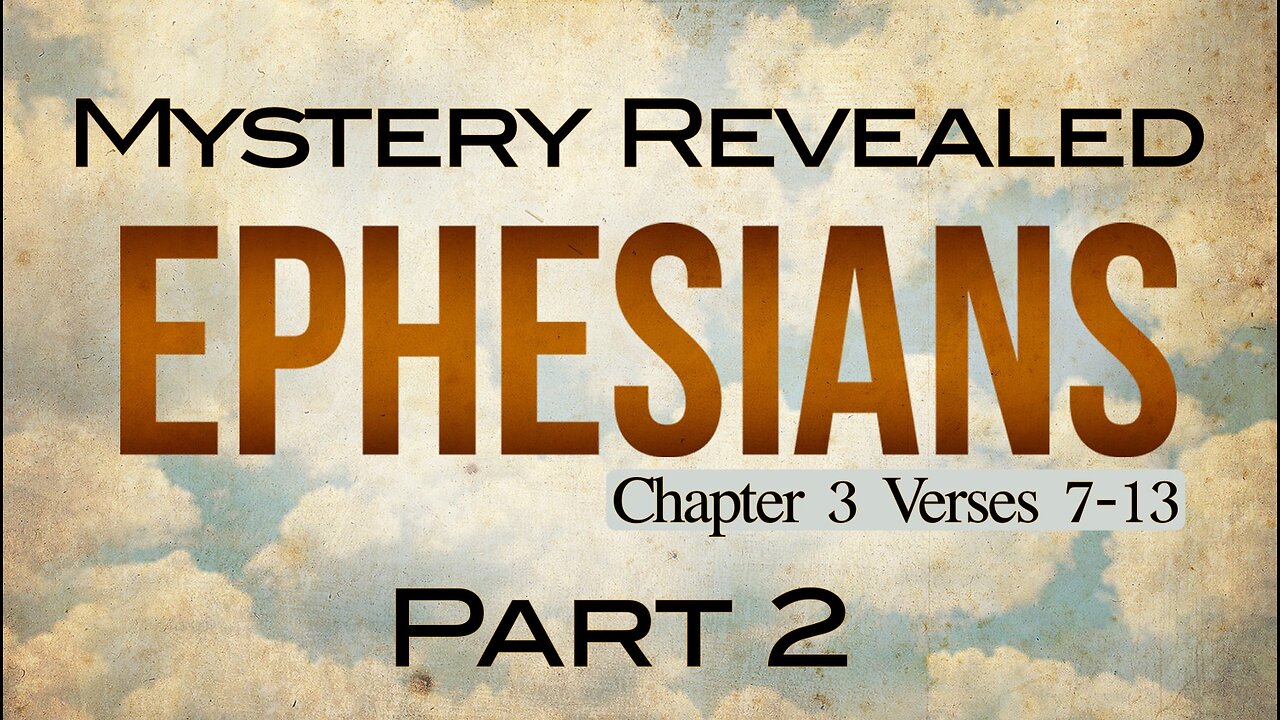 CFC Sunday Sermon - September 17, 2023 - Mystery Revealed Part 2