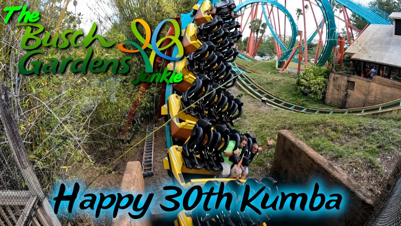 Happy 30th Kumba! Busch Gardens Tampa - April 21, 2023