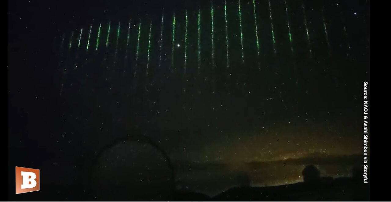 Green Laser Beams over Hawaii Likely from Chinese Satellite | BREITBART