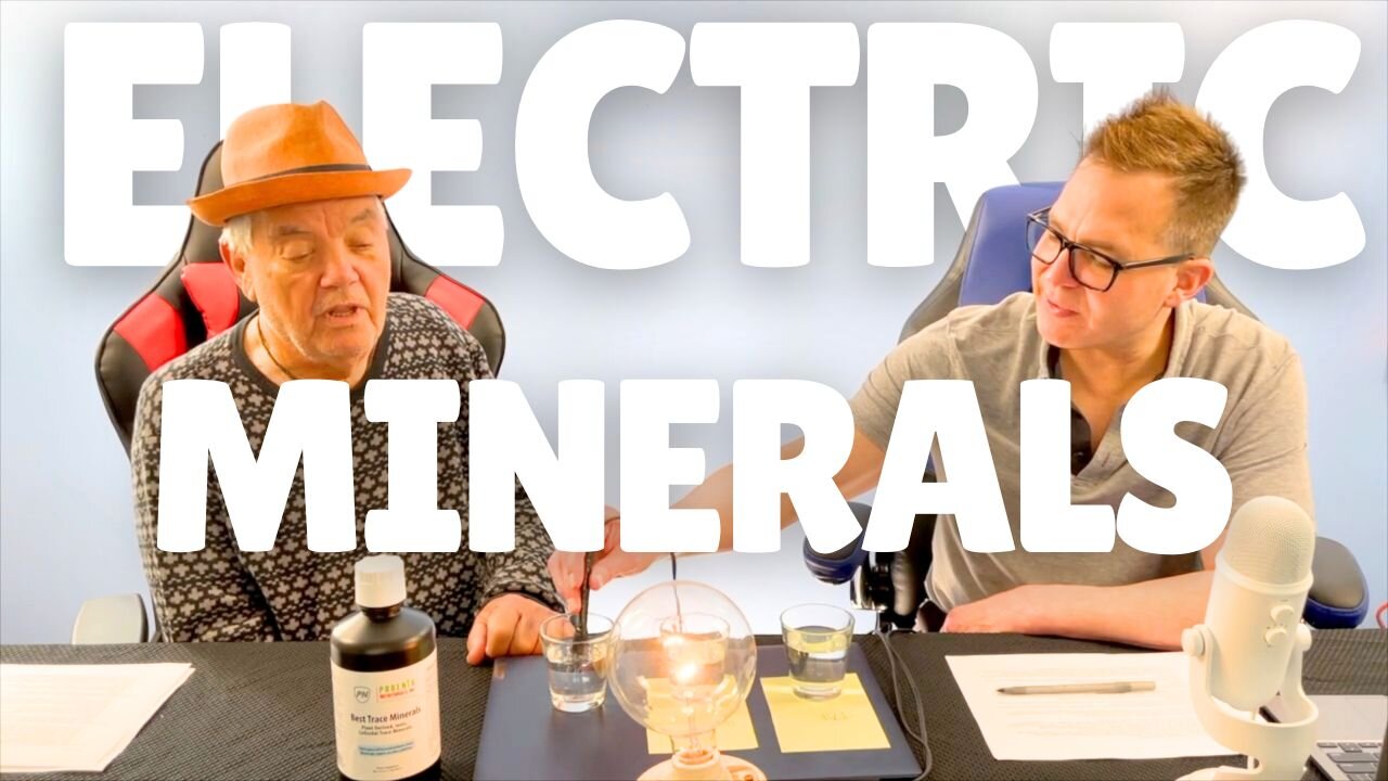 Demonstration of Plant Based Prehistoric Trace Minerals Bio-Electrical and Electricity