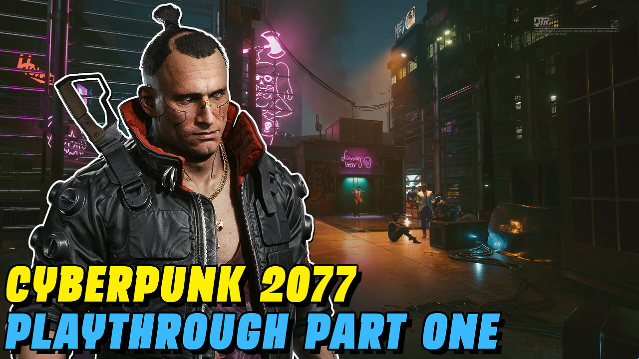 LIFE AS A NOMAD - CYBERPUNK 2077 PLAYTHROUGH PART #1