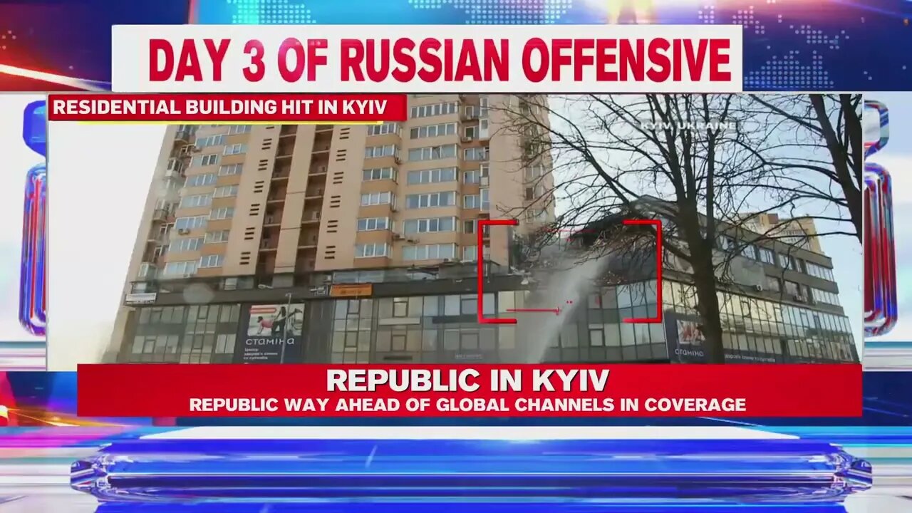 Residential building in Kiev hit by air defense missile - Russian Defense Ministry