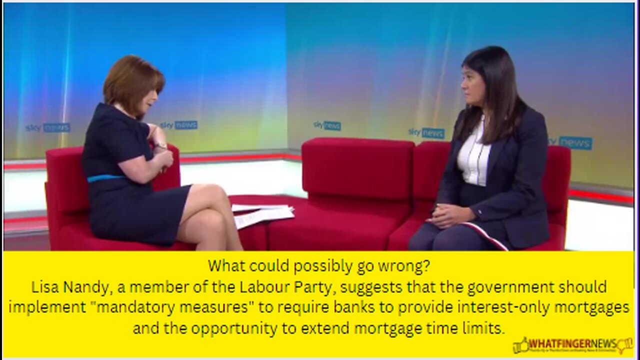 What could possibly go wrong? Lisa Nandy, a member of the Labour Party