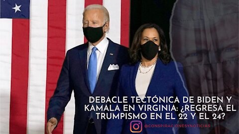 📰 Debacle tectónica de Biden y Kamala en Virginia: ¿regresa el trumpismo en el 22 y el 24?📰