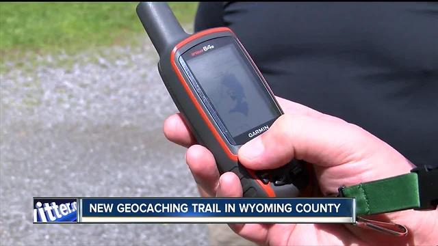 New geocaching trail opens in Wyoming County