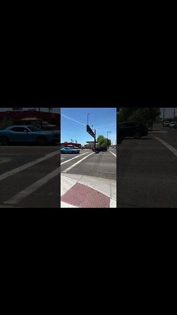 Showing the area clear of homeless and out of thin air one shows up in front of me (Tempe AZ)