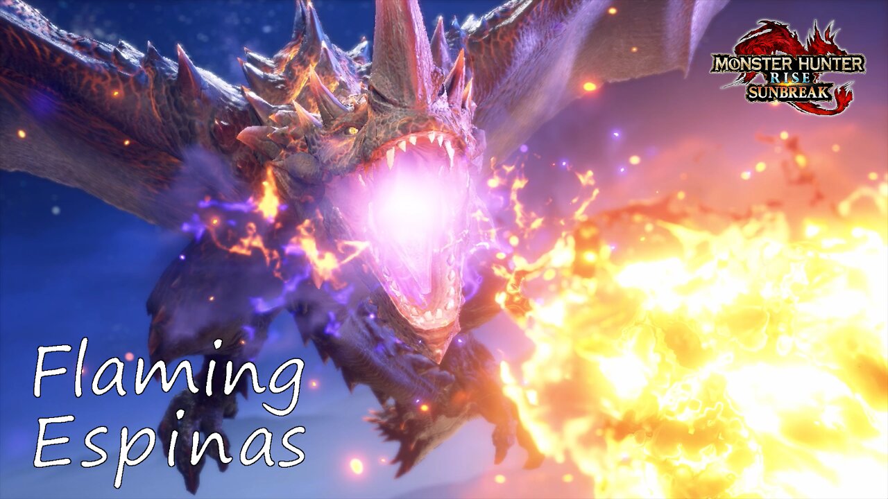 Flaming Espinas (First Attempt) | Insect Glaive | Monster Hunter Rise: Sunbreak