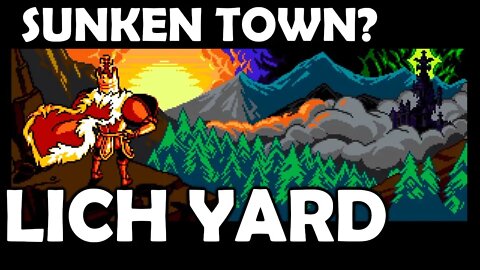 SUNKEN TOWN (Lich Yard) | King of Cards (Shovel Knight) Nintendo Switch | The Basement