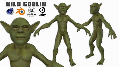 Wild Goblin 3d model