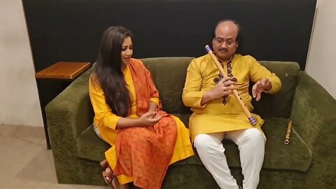 Shreya Ghoshal with Ustad melody's making