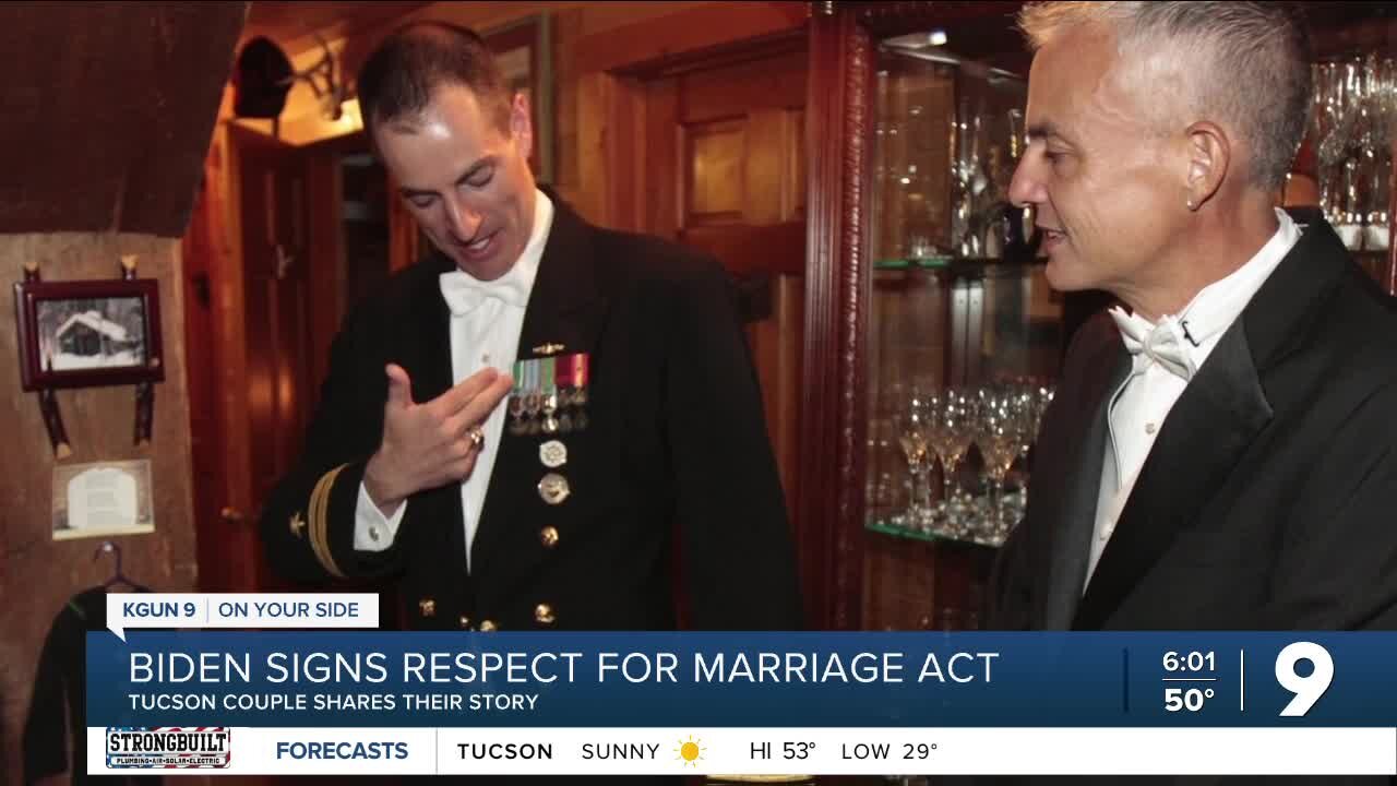 President Biden signs the Respect for Marriage Act