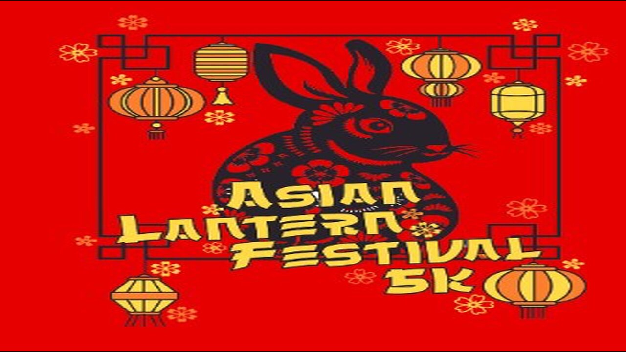 Experience the Magic: Running Through the Enchanting Asian Lantern 5K!🐰🐶 🏮