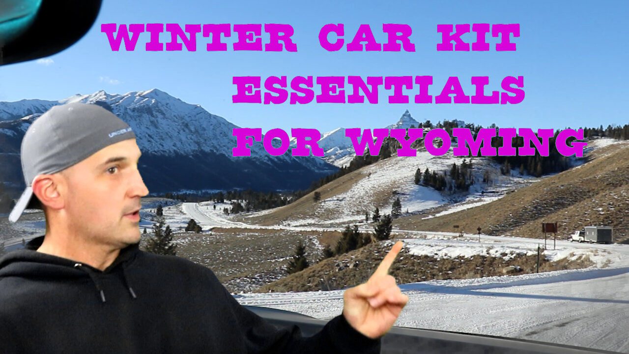 Winter Car Kit Essentials for Wyoming