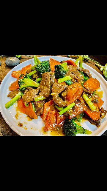 Beef and Broccoli 牛肉炒西蓝花