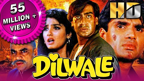 Dilwale (HD) (1994) Full Hindi Movie - Ajay Devgn, Suniel Shetty, Raveena Tandon,Paresh Rawal