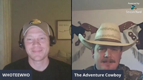 LIVE with THE Adventure Cowboy