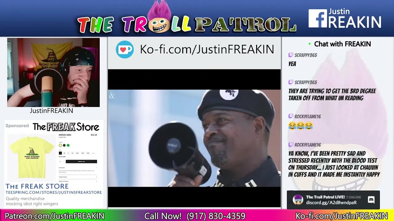 The Troll Patrol LIVE! – Interactive Political Talk