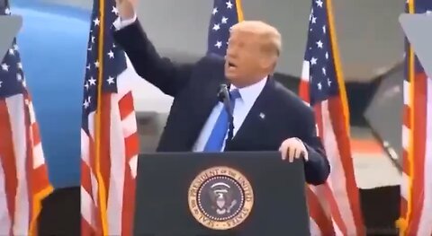 President Trump recognizing Jesus as his savior!
