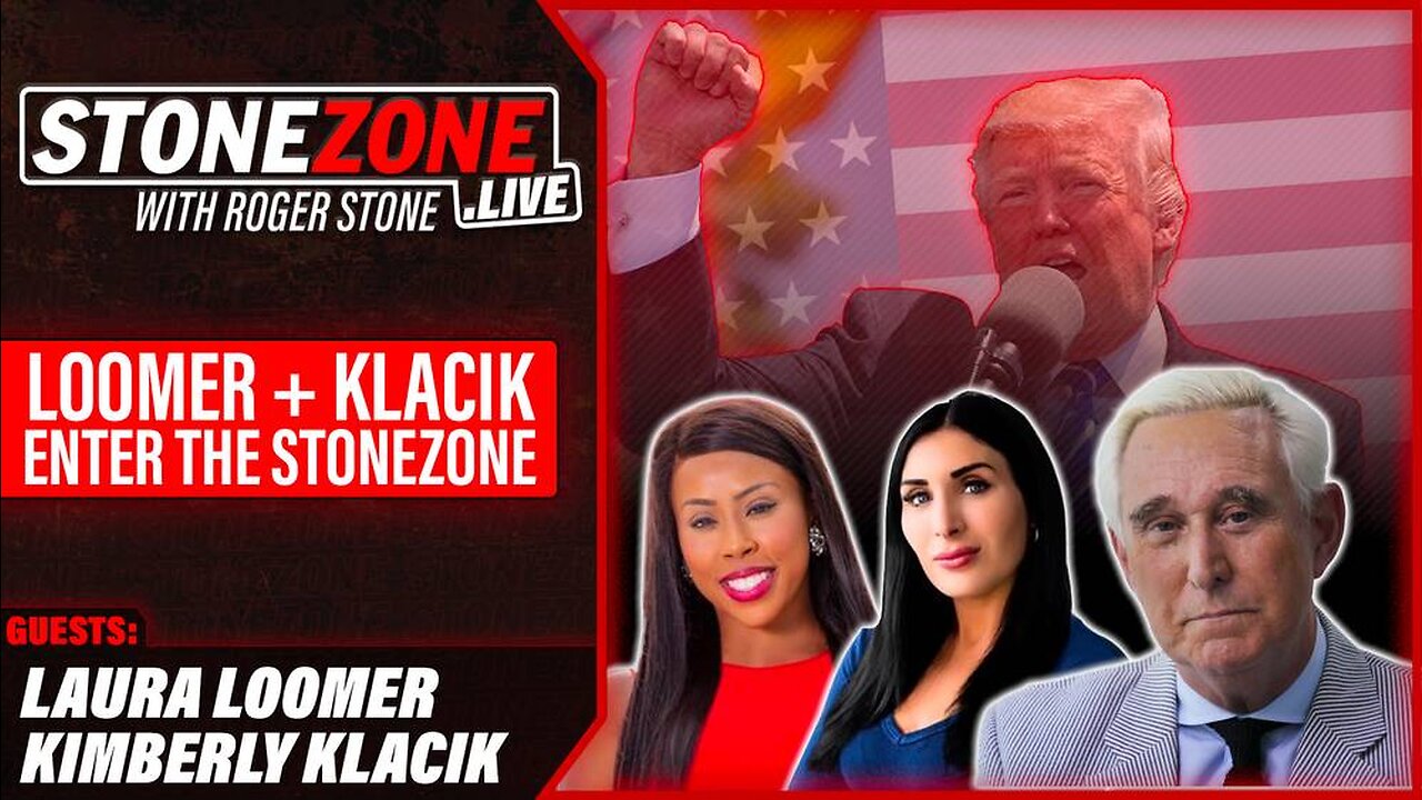 Truth-Tellers Laura Loomer & Kim Klacik Enter The StoneZONE w/ Roger Stone