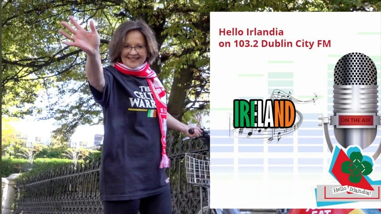 Anna Sochańska - Ambasador RP w Irlandii - na antenie 103.2 Dublin City FM