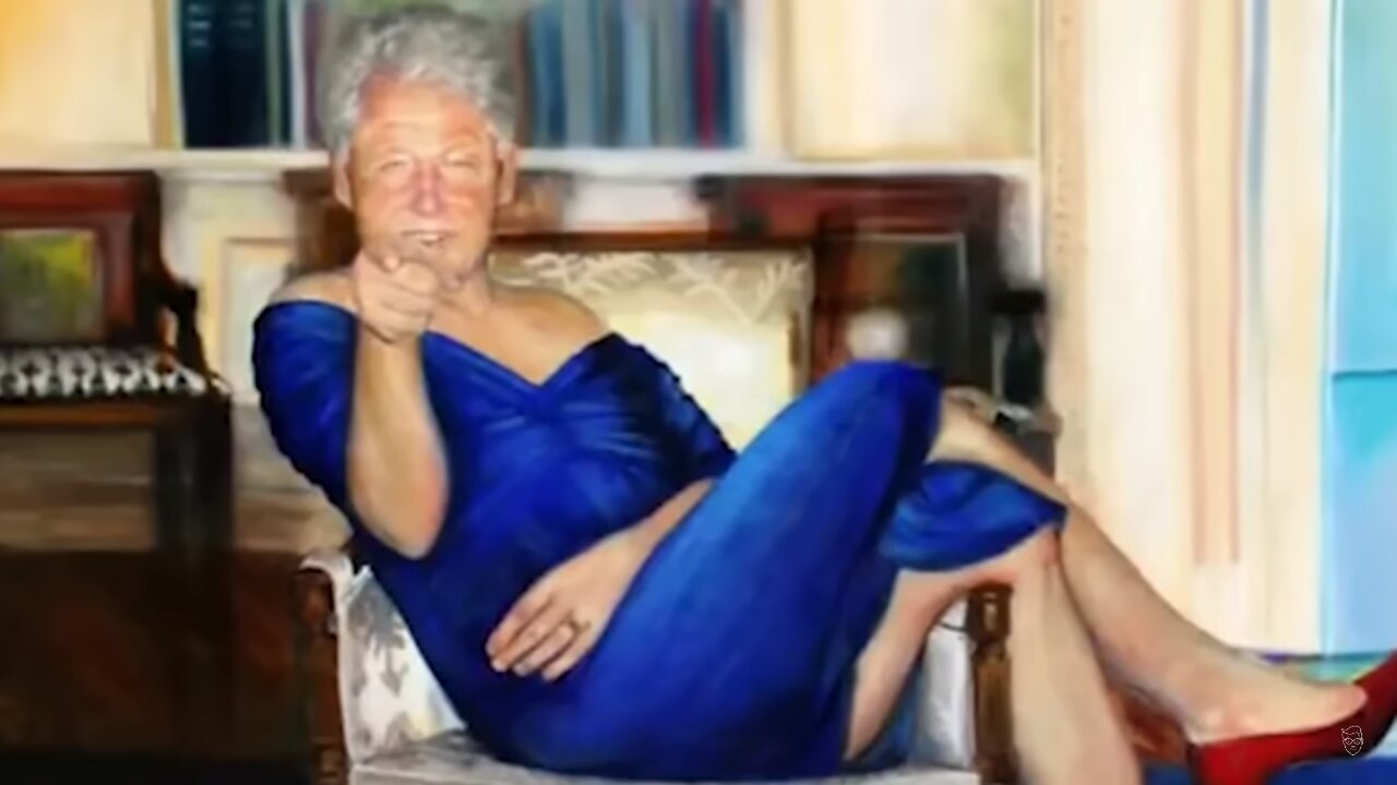 ROGAN: Epstein's Painting of Bill Clinton in a Dress BLACKMAIL Proof | 'I Got You Bi*ch!'