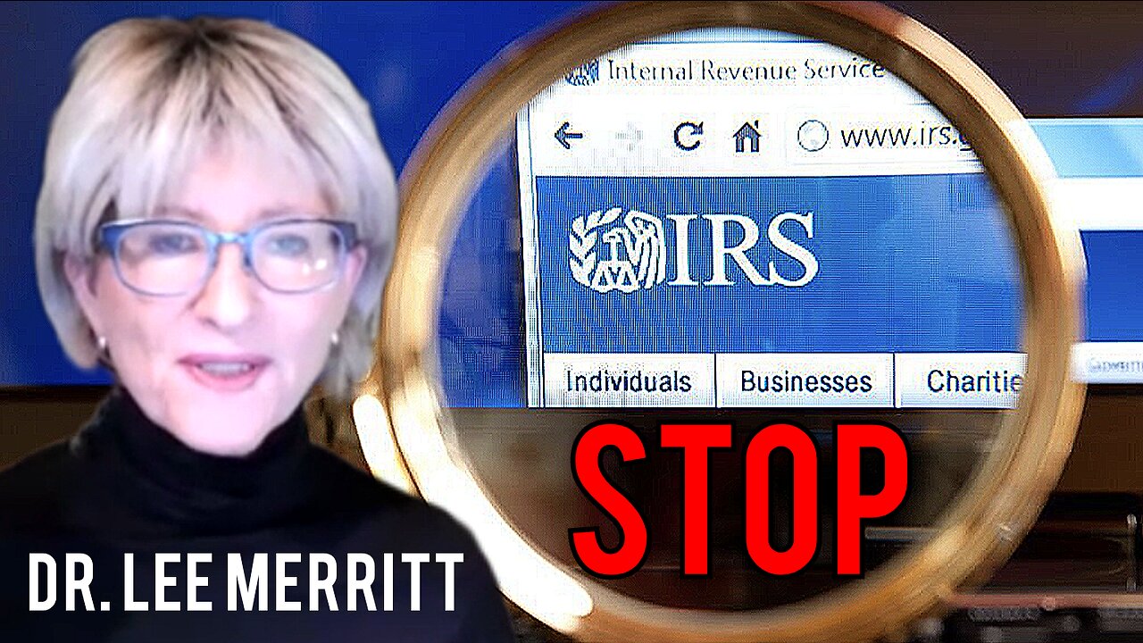 Dr. 'Lee Merritt' "Stop supporting The 'IRS' & Other 'American's Freedom Destroyer Agencies"