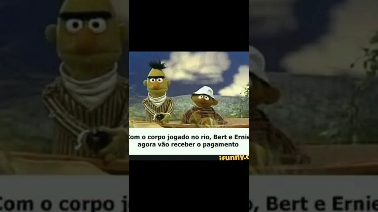 Memes em imagens #28 Desventuras de ernie