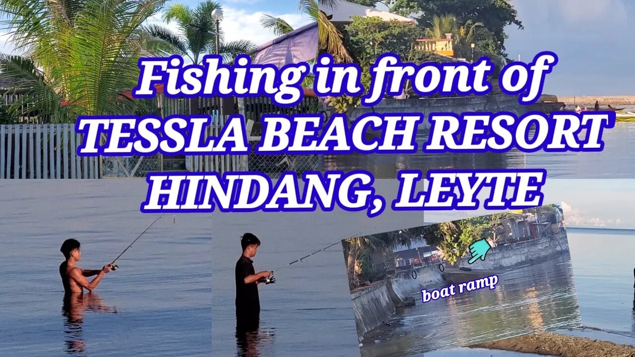 Try using our new fishing rod in front of Tessla Beach Resort in Hindang, Leyte🇵🇭