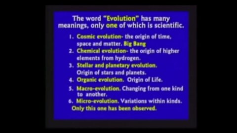 Six Different Meanings of "Evolution"