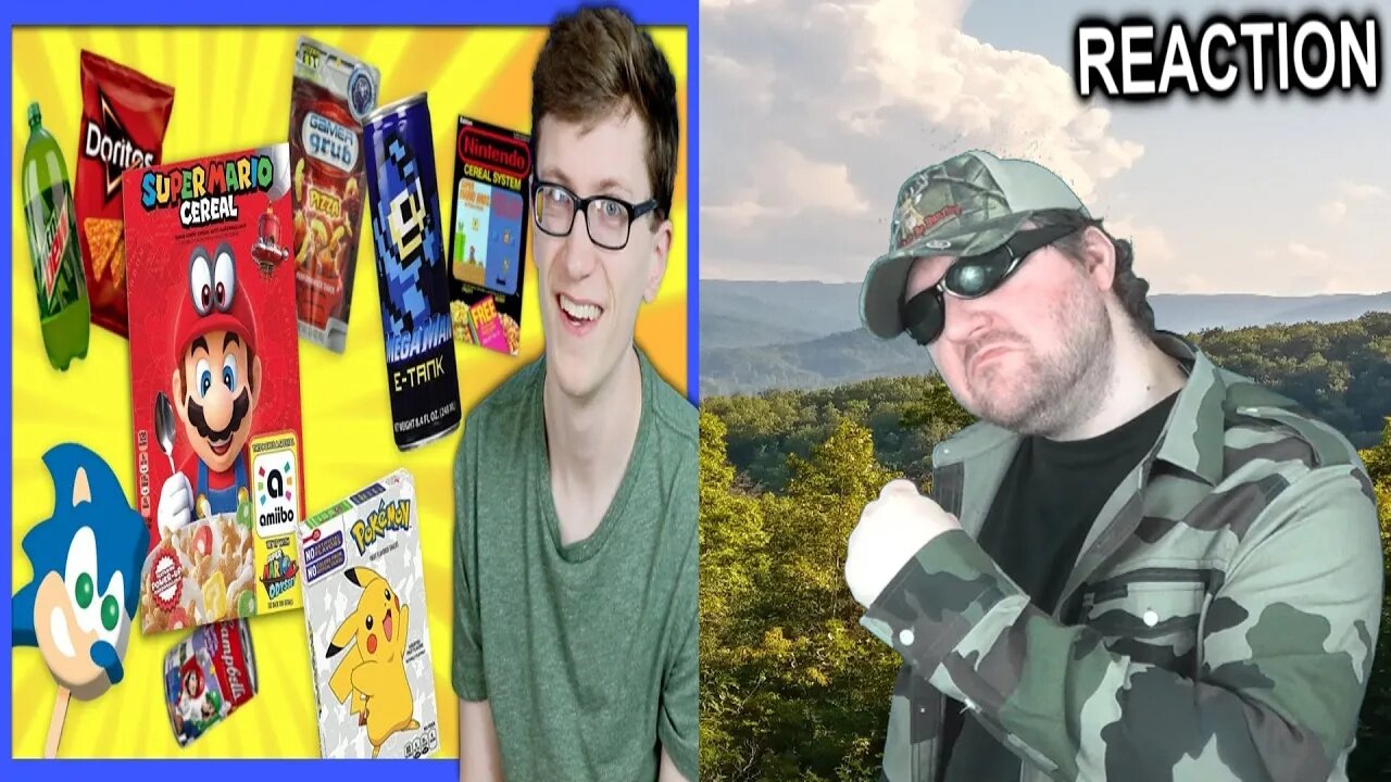 Game Foods - Scott The Woz REACTION!!! (BBT)